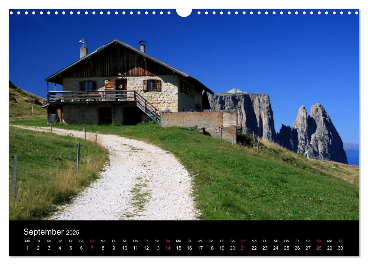 Bild: 9783435473861 | Alpe di Siusi - Seiser Alm (Wandkalender 2025 DIN A3 quer),...