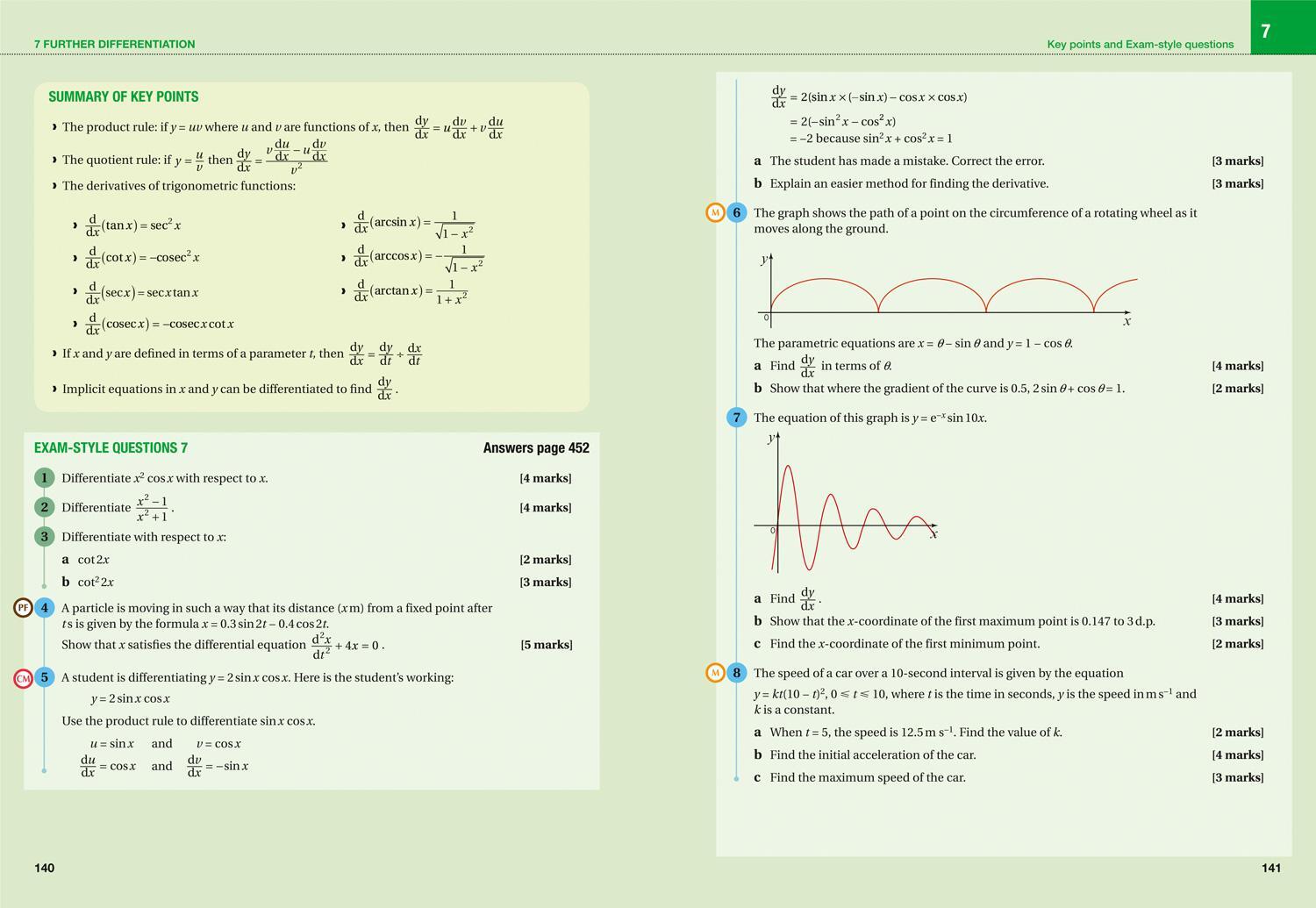 Bild: 9780008204969 | Collins Edexcel A-Level Mathematics - Edexcel A-Level Mathematics...