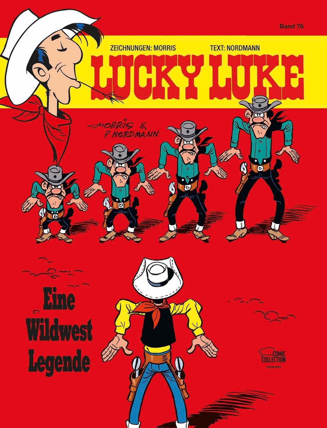 Cover: 9783770435883 | Lucky Luke 76 - Eine Wildwest-Legende | Morris (u. a.) | Buch | 46 S.