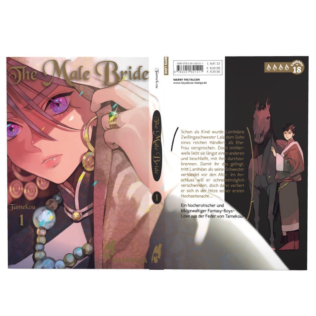 Bild: 9783551621511 | The Male Bride 1 | Hocherotischer Fantasy-Yaoi-Manga ab 18! | Tamekou