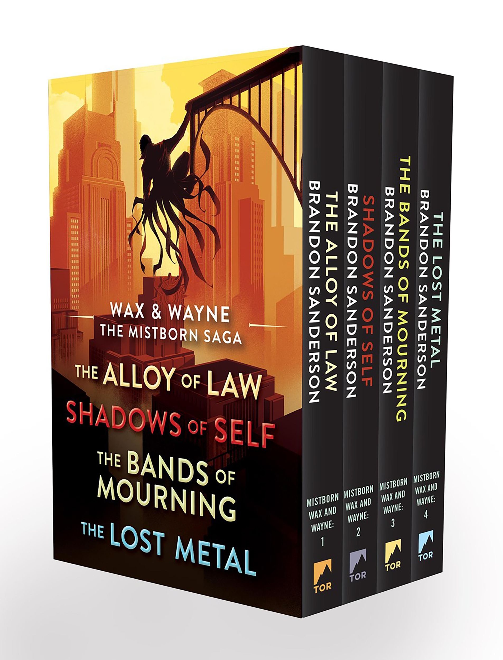 Cover: 9781250886705 | Wax and Wayne, the Mistborn Saga Boxed Set | Brandon Sanderson | Buch