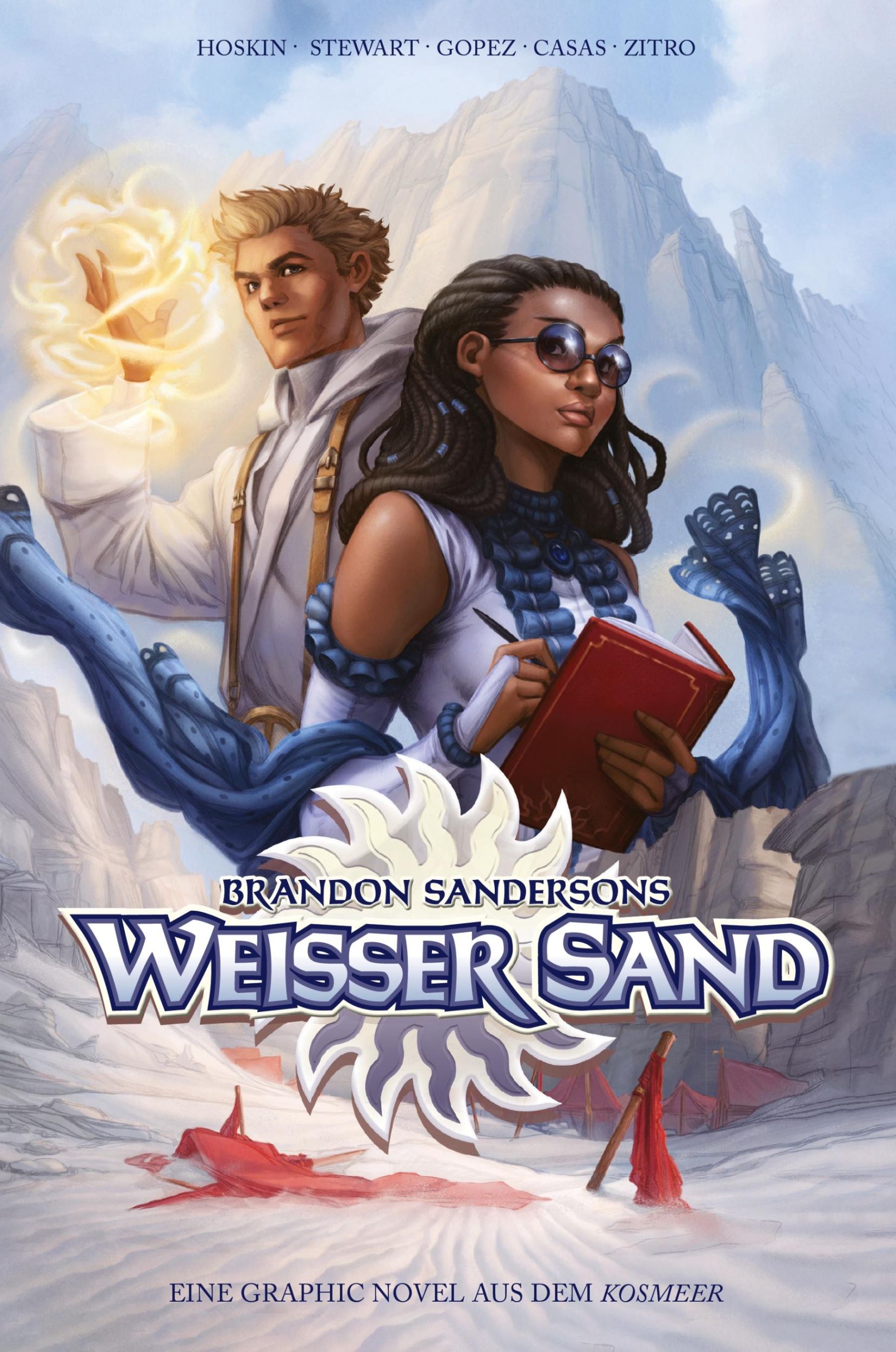 Cover: 9783741622915 | Brandon Sandersons Weißer Sand (Collectors Edition) - Eine Graphic...