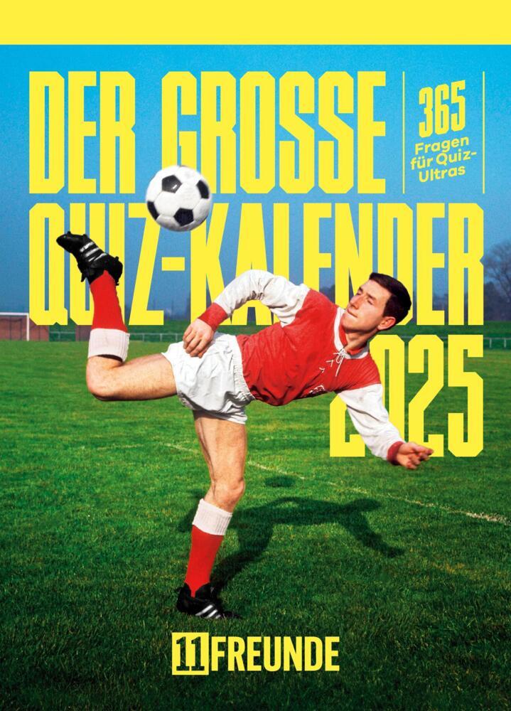 Cover: 4002725995230 | 11FREUNDE - Quiz-Kalender 2025 - 365 Fragen für Quiz-Ultras,...