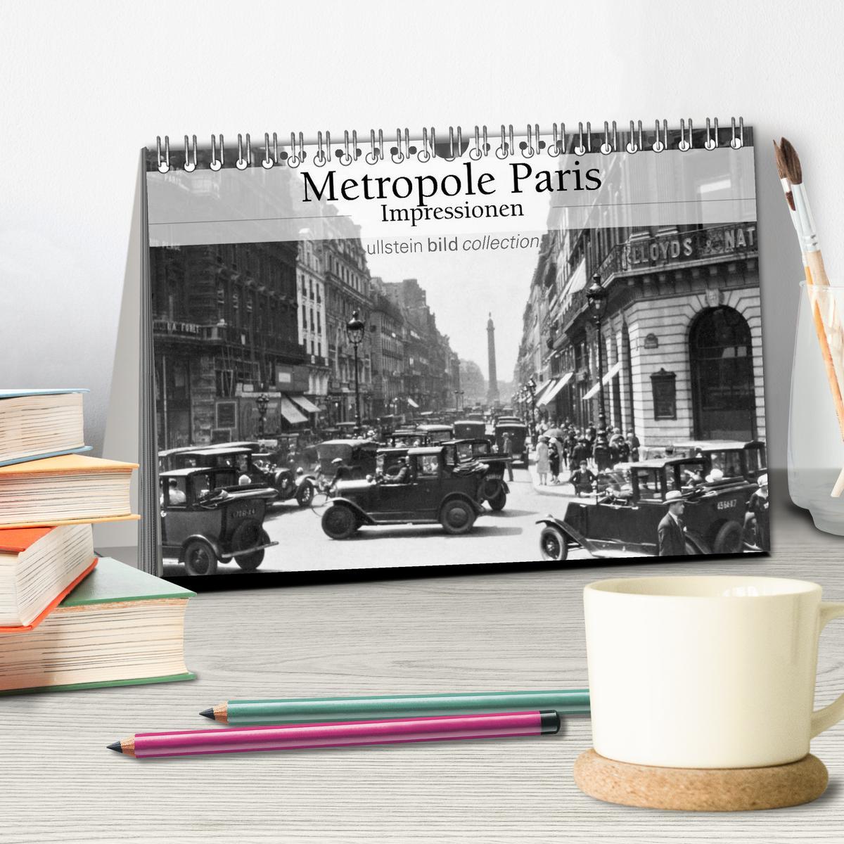 Bild: 9783435583133 | Metropole Paris - Impressionen (Tischkalender 2025 DIN A5 quer),...