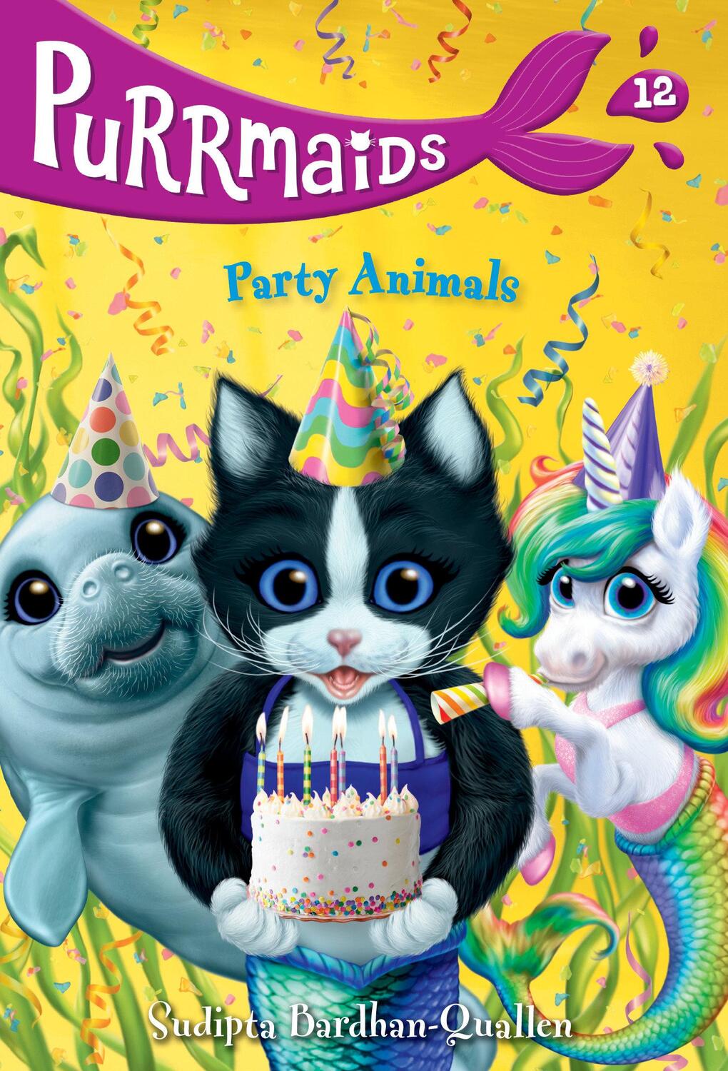 Cover: 9780593433089 | Purrmaids #12: Party Animals | Sudipta Bardhan-Quallen | Taschenbuch