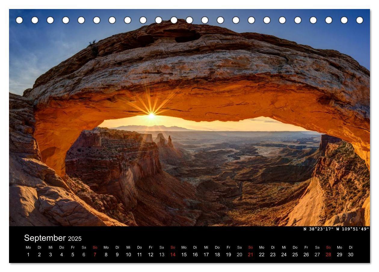 Bild: 9783435781683 | Wild, Wild Places 2025 (Tischkalender 2025 DIN A5 quer), CALVENDO...