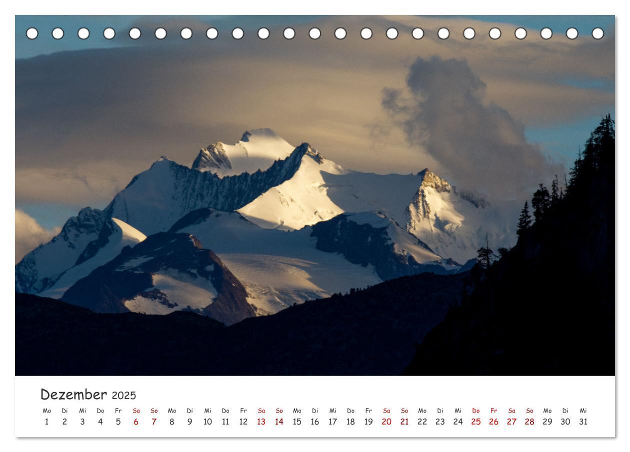 Bild: 9783435103539 | Der Kanton Wallis - einfach liebenswert (Tischkalender 2025 DIN A5...