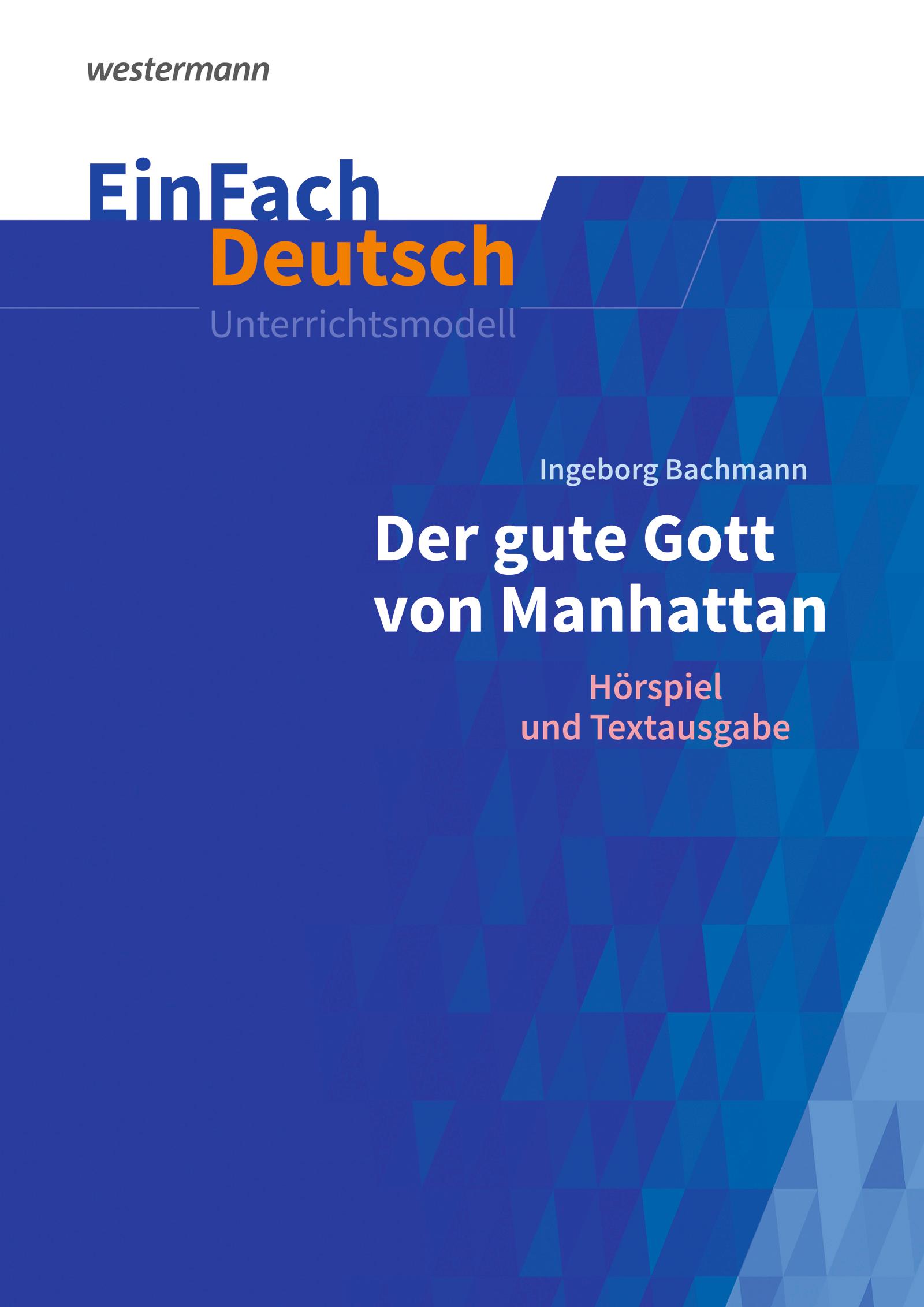 Cover: 9783140227742 | Der gute Gott von Manhatten. EinFach Deutsch Unterrichtsmodelle | 2021