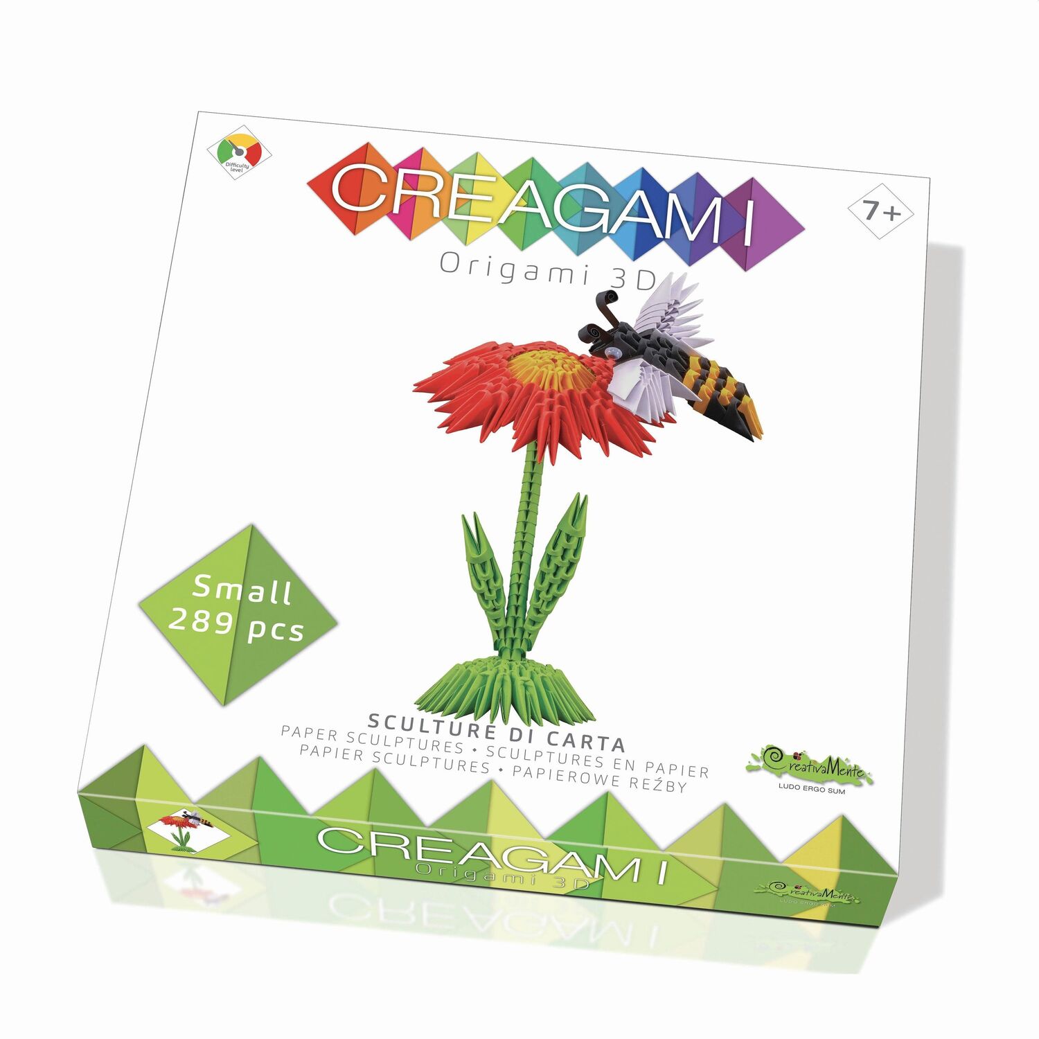 Cover: 8032591787147 | CREAGAMI - Origami 3D Biene 289 Teile | Creagami | Spiel | 3178714