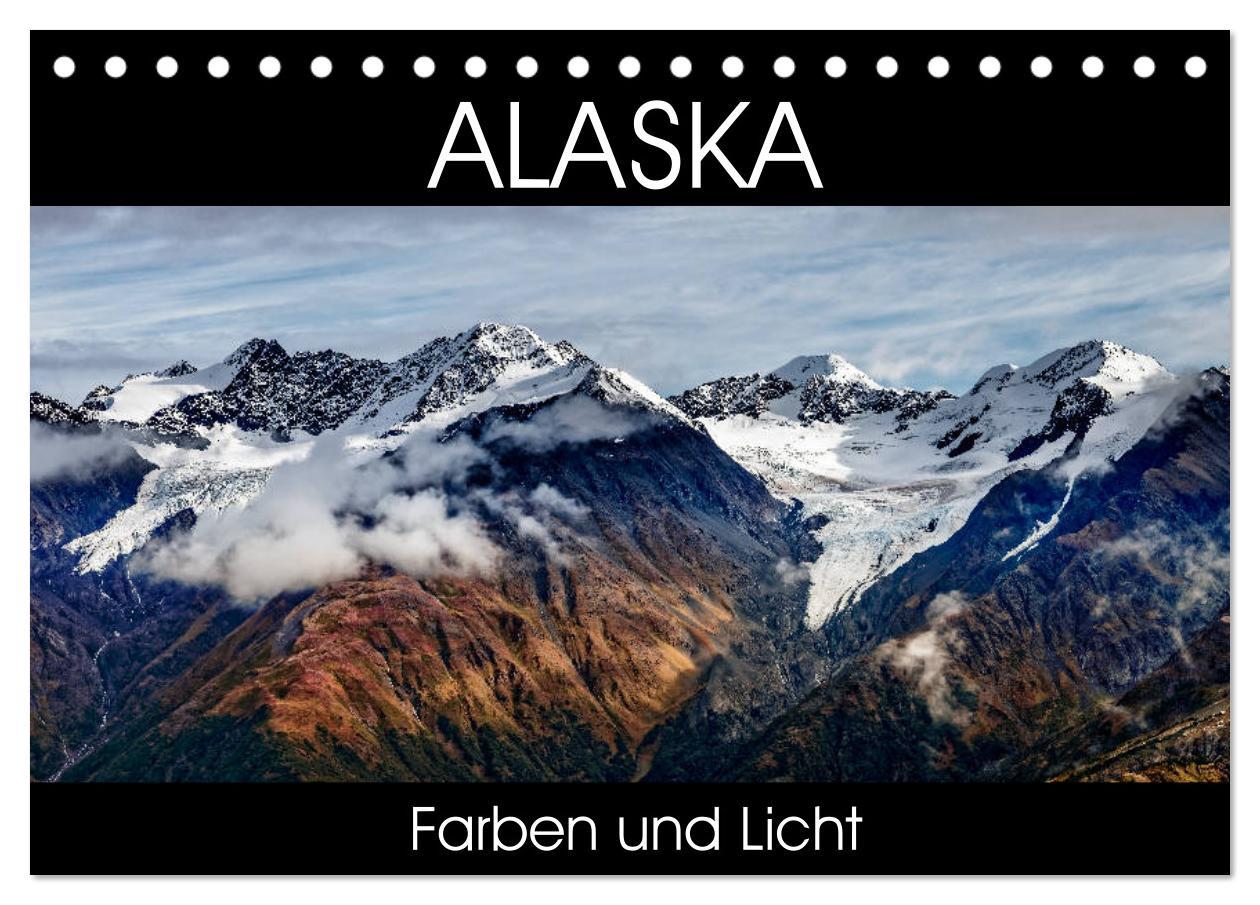 Cover: 9783435347438 | Alaska - Farben und Licht (Tischkalender 2025 DIN A5 quer),...