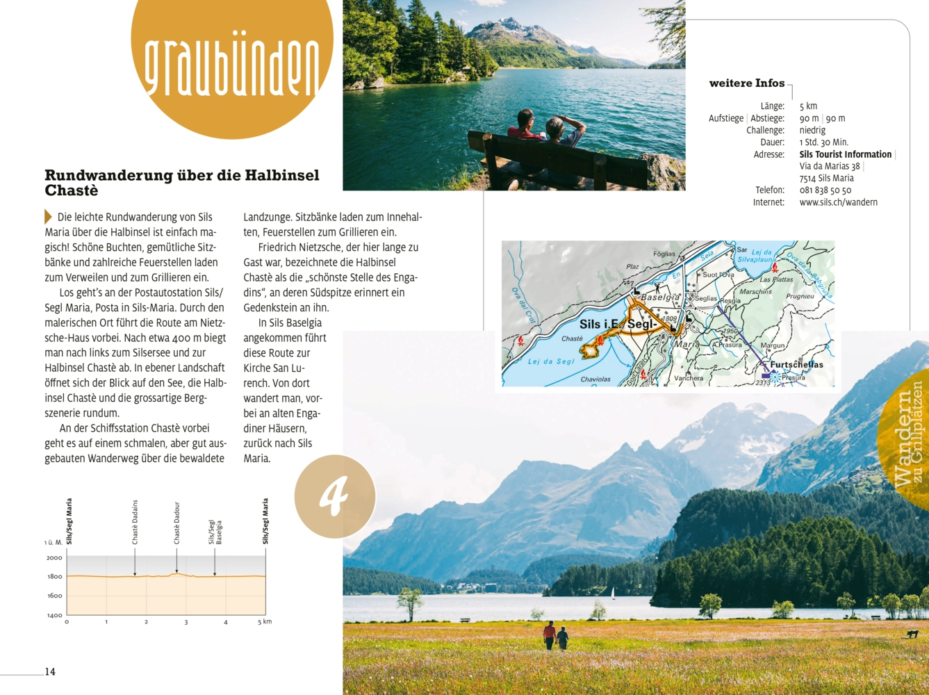 Bild: 9783259037812 | Kümmerly+Frey Erlebnis Schweiz Wandern zu Grillplätzen - Wanderführer