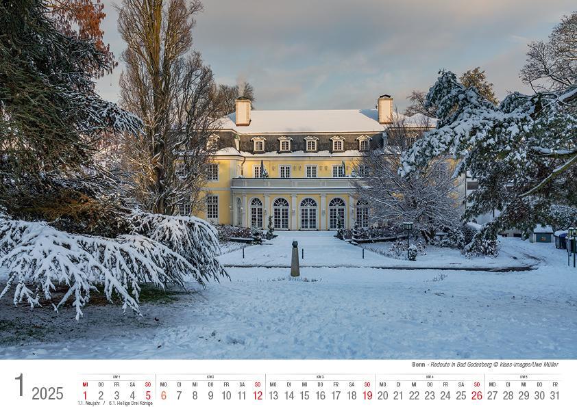 Bild: 9783965352131 | Bonn 2025 Bildkalender A4 quer, spiralgebunden | Holger Klaes | 2025