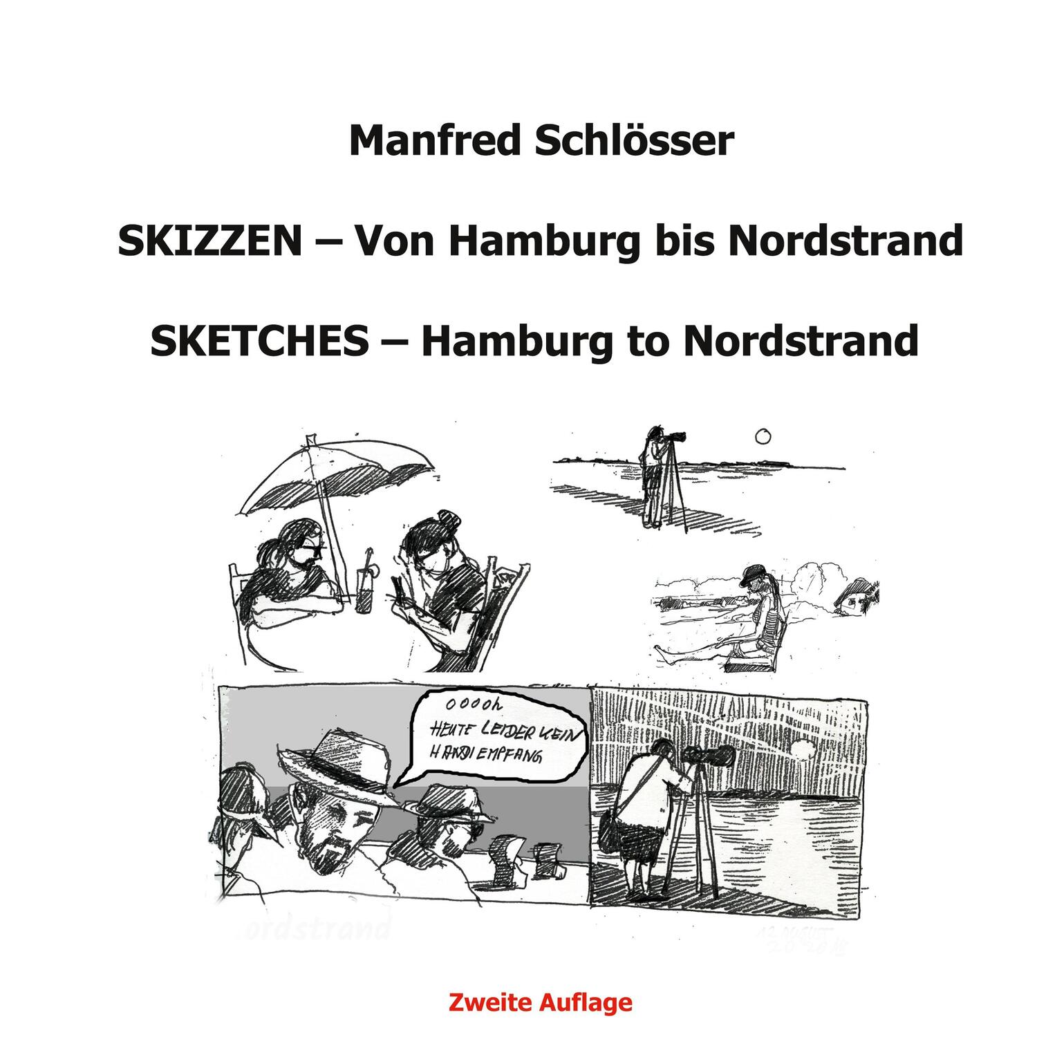 Cover: 9783753417509 | Skizzen - Von Hamburg bis Nordstrand | Manfred Schloesser | Buch