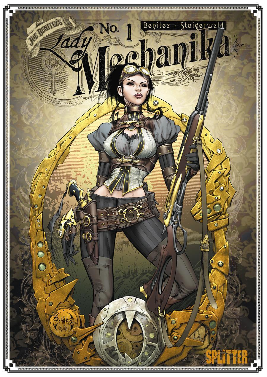 Cover: 9783958395206 | Lady Mechanika 01. Das Geheimnis der mechanischen Leiche | Joe Benitez