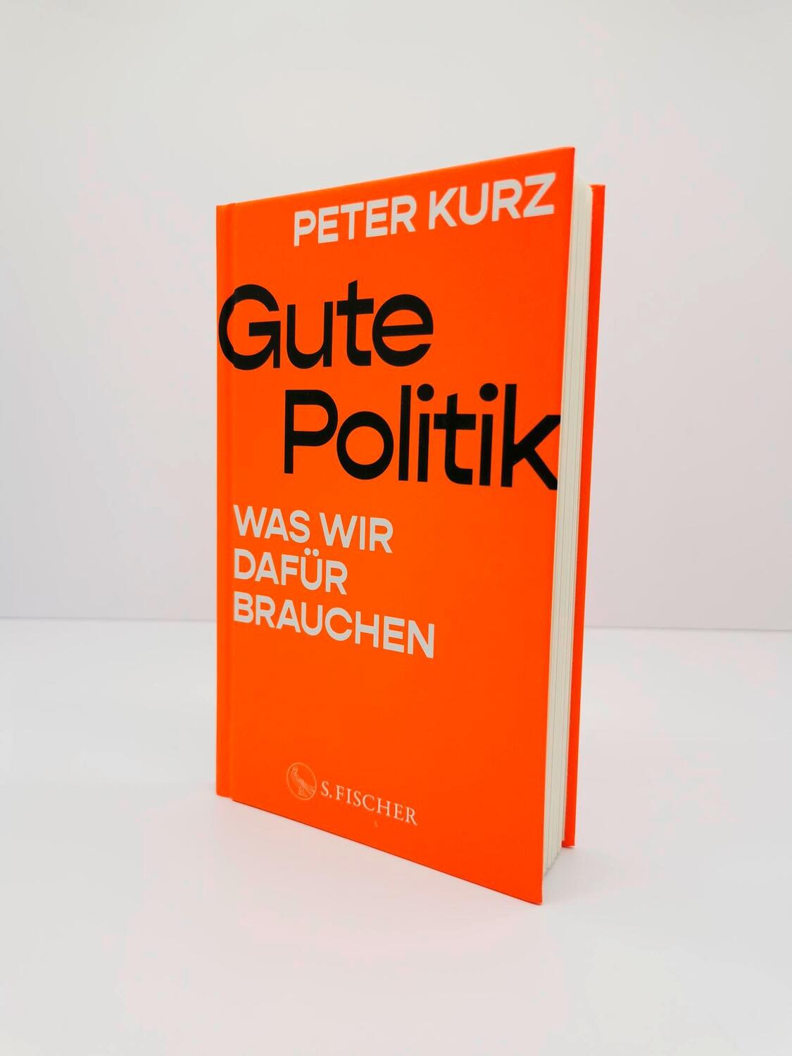 Bild: 9783103976632 | Gute Politik | Was wir dafür brauchen | Peter Kurz | Buch | 112 S.