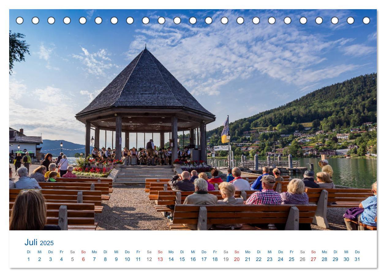 Bild: 9783435212767 | Schöner Tegernsee (Tischkalender 2025 DIN A5 quer), CALVENDO...