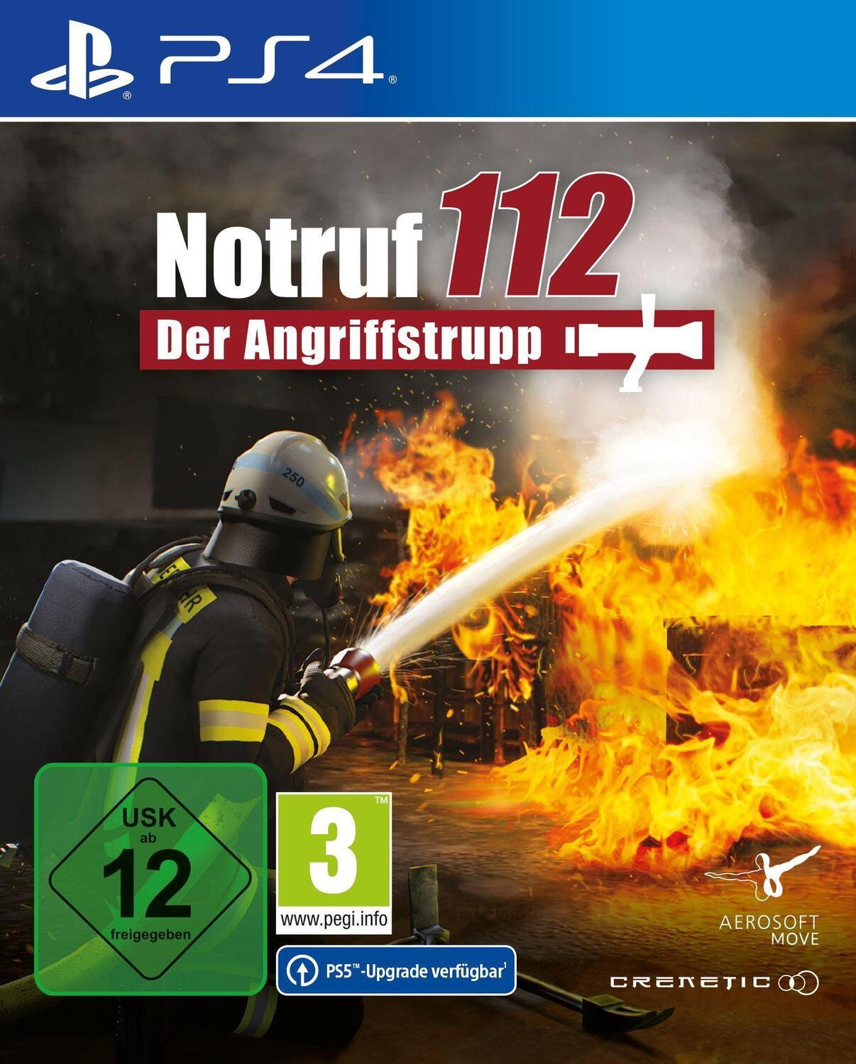 Cover: 4015918161053 | Notruf 112 - Der Angriffstrupp (PlayStation PS4) | Blu-ray Disc | 2023