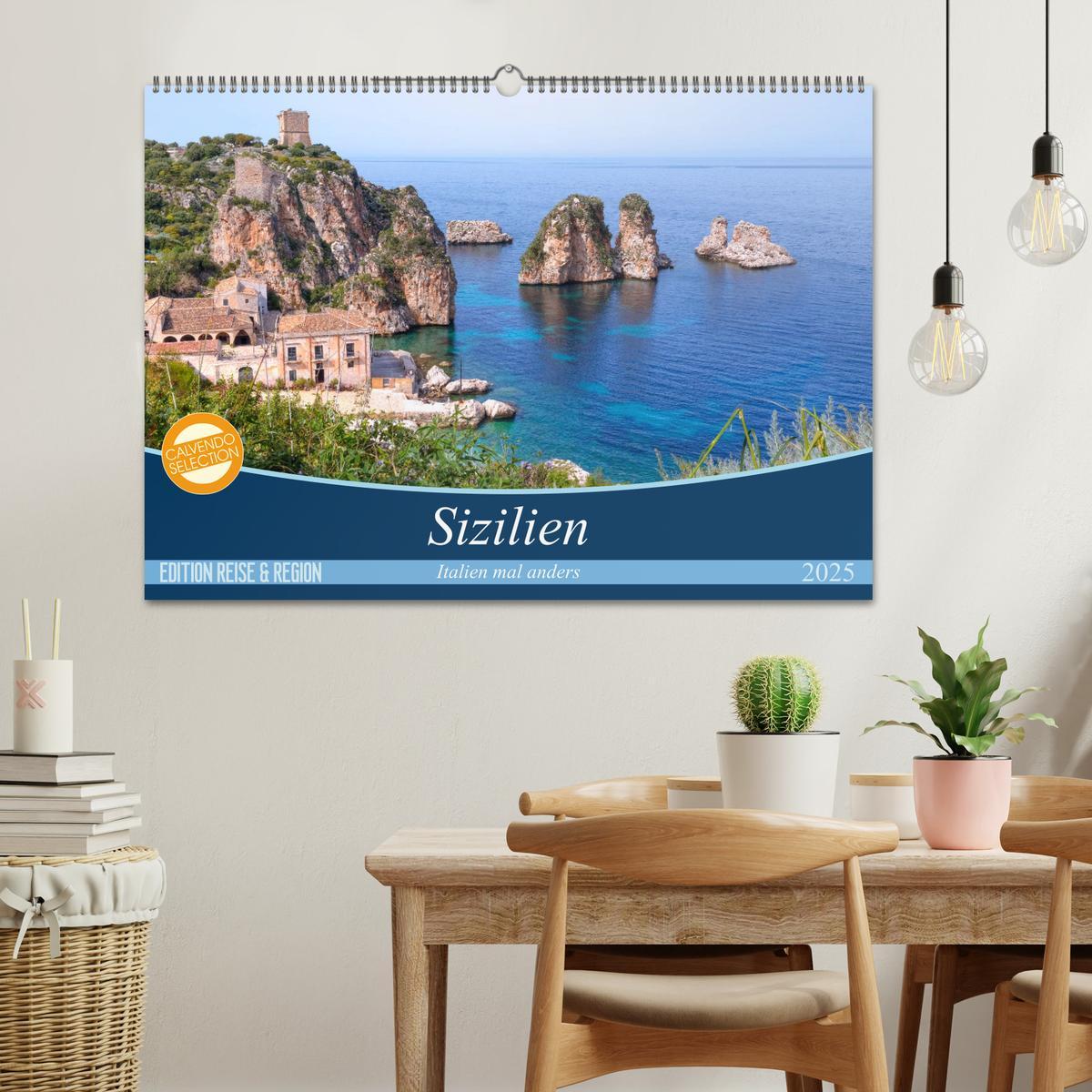 Bild: 9783435398881 | Sizilien - Italien mal anders (Wandkalender 2025 DIN A2 quer),...