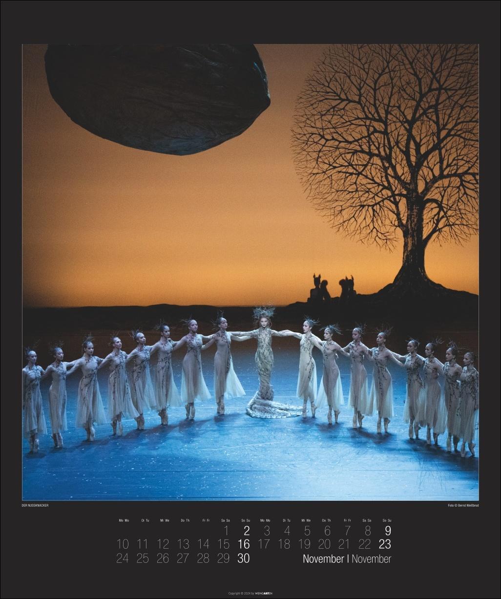 Bild: 9783839900109 | Stuttgarter Ballett Kalender 2025 | Kalender | Spiralbindung | 14 S.