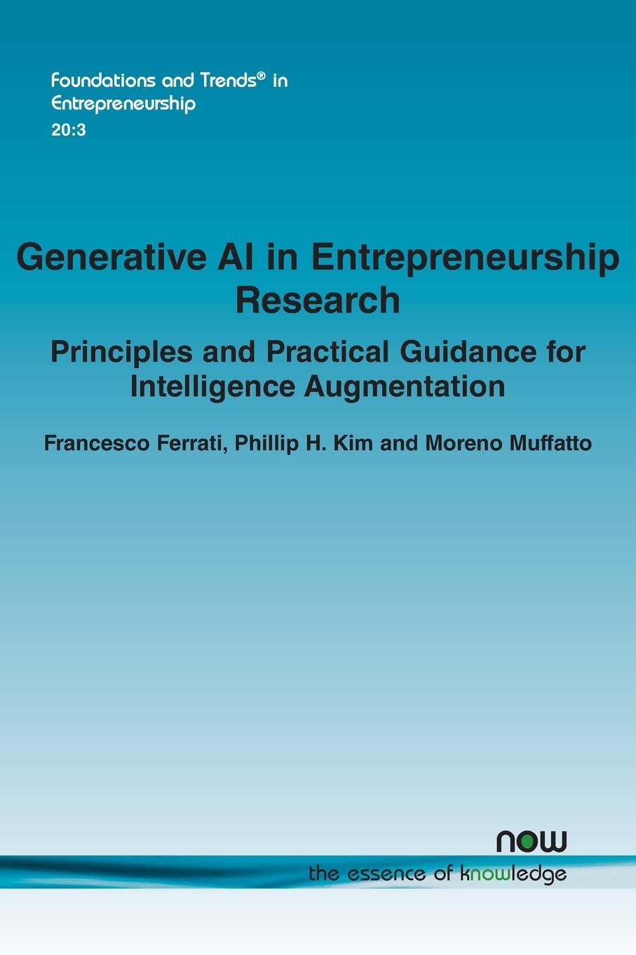 Cover: 9781638283843 | Generative AI in Entrepreneurship Research | Moreno Muffatto | Buch