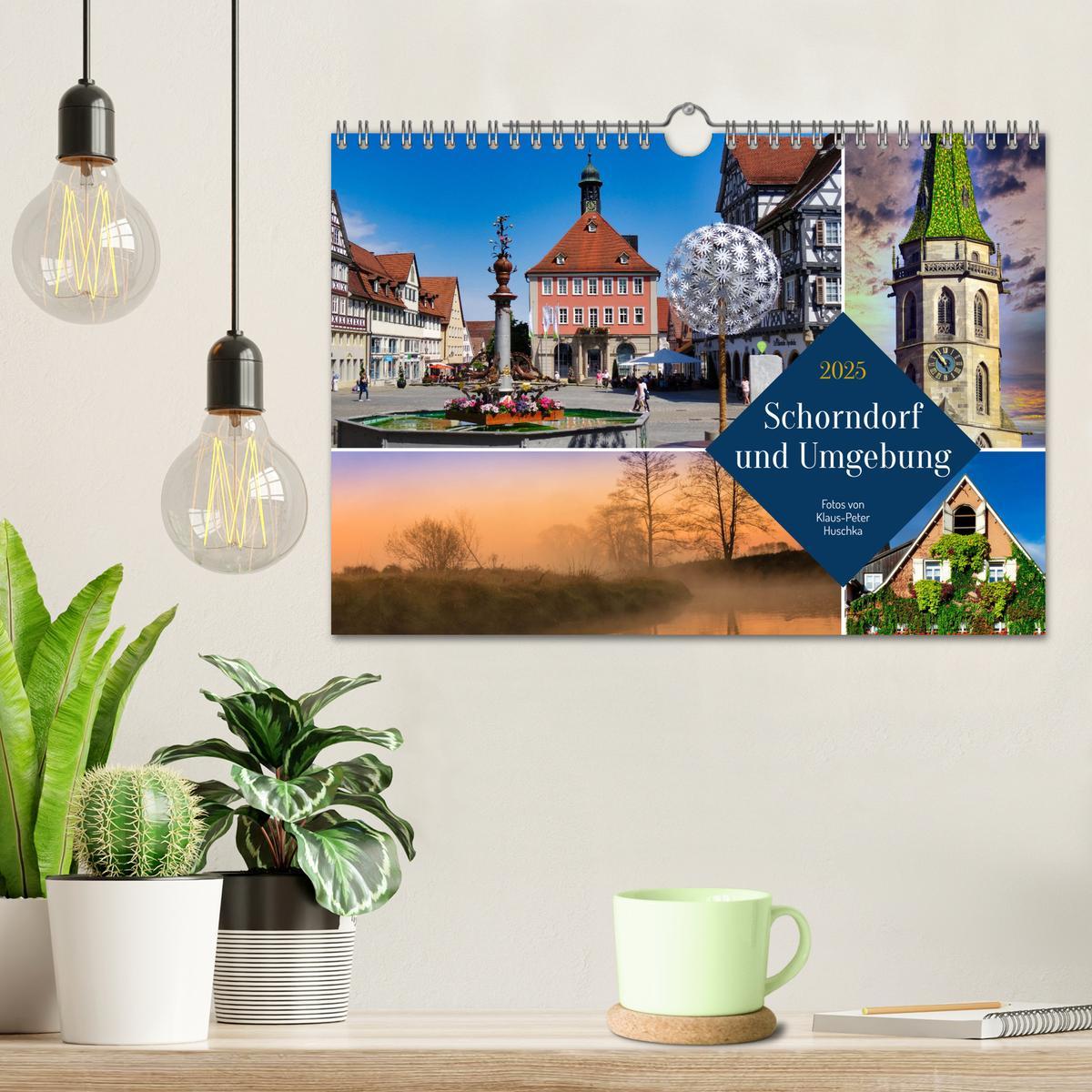 Bild: 9783383966941 | Schorndorf und Umgebung (Wandkalender 2025 DIN A4 quer), CALVENDO...