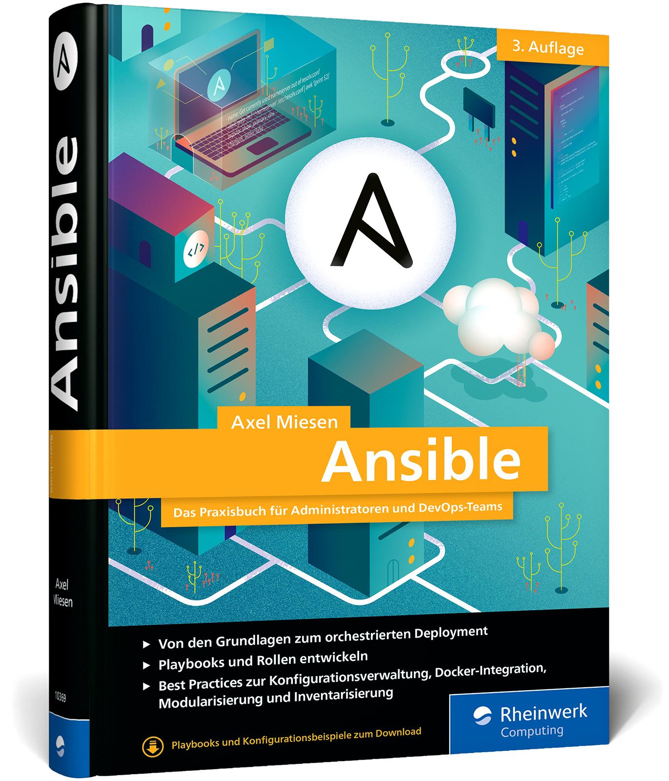 Cover: 9783367103690 | Ansible | Axel Miesen | Buch | 496 S. | Deutsch | 2025