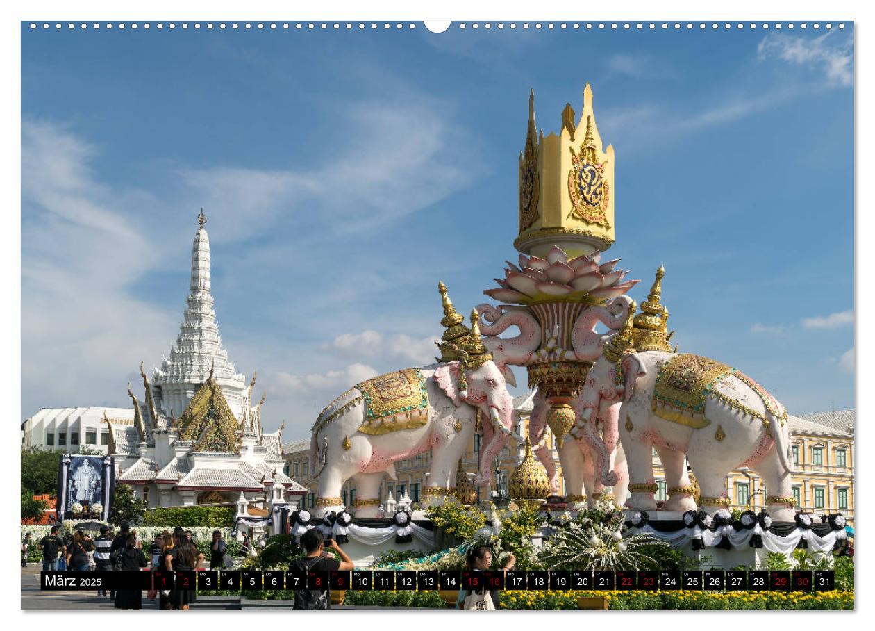 Bild: 9783435382743 | Bangkok - Thailand (Wandkalender 2025 DIN A2 quer), CALVENDO...