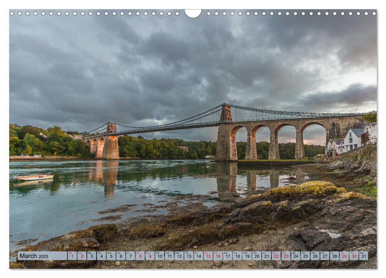 Bild: 9781325946839 | Beautiful Wales (Wall Calendar 2025 DIN A3 landscape), CALVENDO 12...