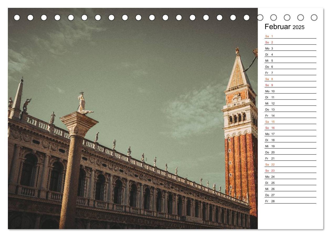 Bild: 9783435534845 | Traumstadt Venedig (Tischkalender 2025 DIN A5 quer), CALVENDO...