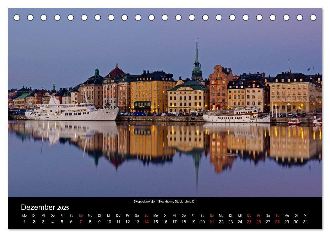 Bild: 9783435563845 | Südschweden (Tischkalender 2025 DIN A5 quer), CALVENDO Monatskalender