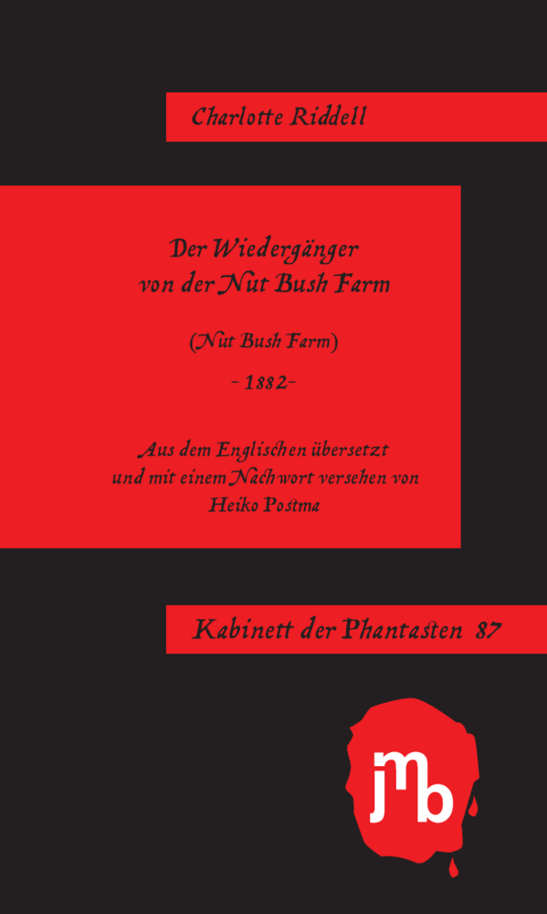 Cover: 9783959450225 | Der Wiedergänger der Nut Bush Farm | Kabinett der Phantasten 87 | Buch