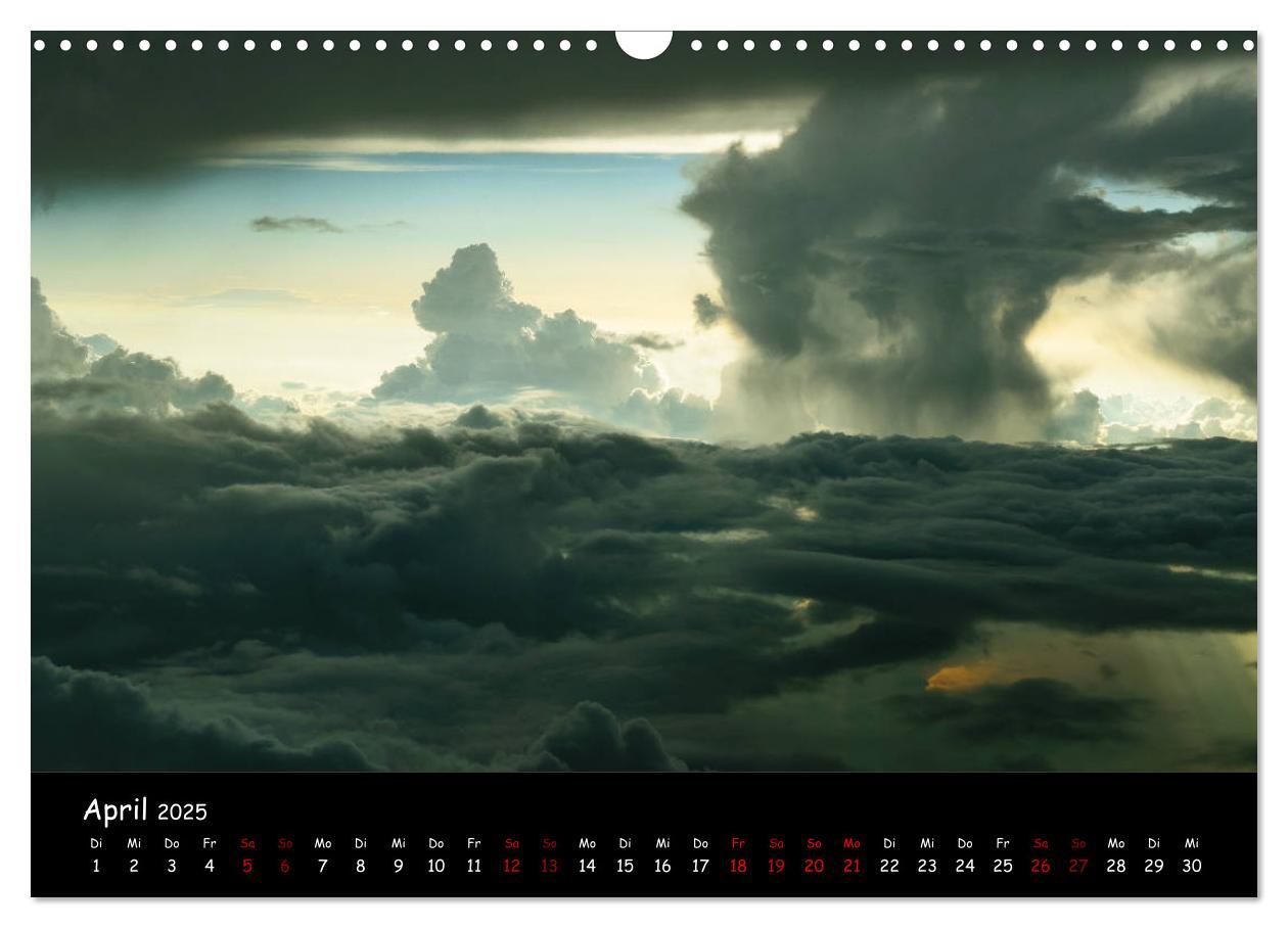 Bild: 9783435459162 | Wolkenwelten (Wandkalender 2025 DIN A3 quer), CALVENDO Monatskalender