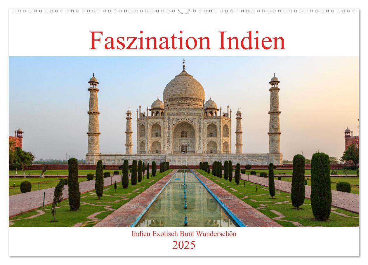 Cover: 9783435050246 | Faszination Indien (Wandkalender 2025 DIN A2 quer), CALVENDO...