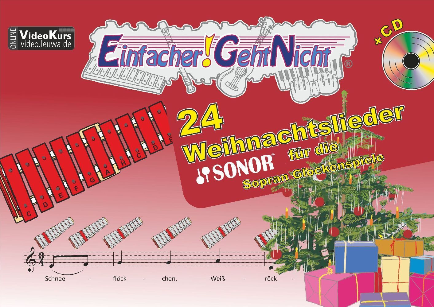 Cover: 9783940533425 | Einfacher!-Geht-Nicht: 24 Weihnachtslieder für die SONOR Sopran...