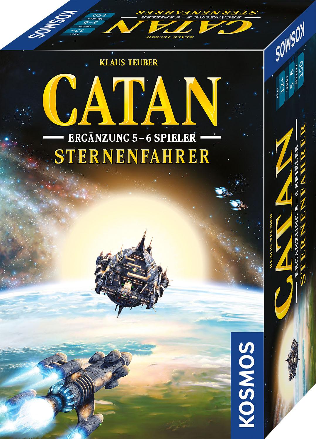 Cover: 4002051680466 | CATAN - Sternenfahrer - Ergänzung 5 und 6 Spieler | Klaus Teuber