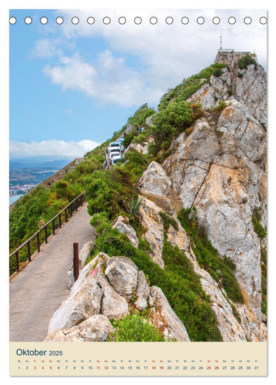 Bild: 9783383781292 | Gibraltar - Die Heimat der Berberaffen auf dem Rock (Tischkalender...