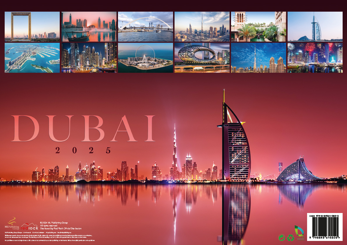 Bild: 9798893610000 | Dubai 2025 Offizieller Kalender | Kalender | 14 S. | Deutsch | 2025