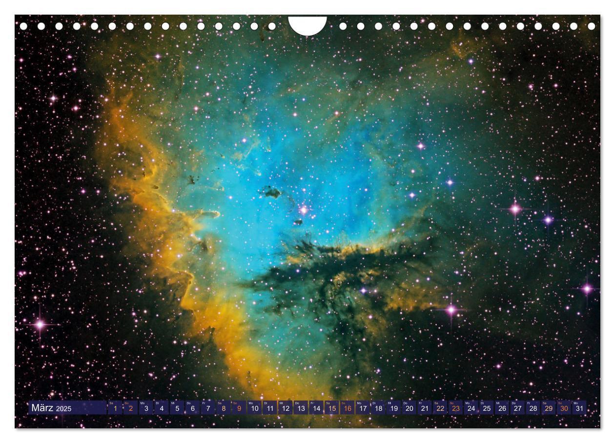 Bild: 9783435055609 | Galaxien, Sterne und Nebel: Leuchten aus dem All (Wandkalender 2025...