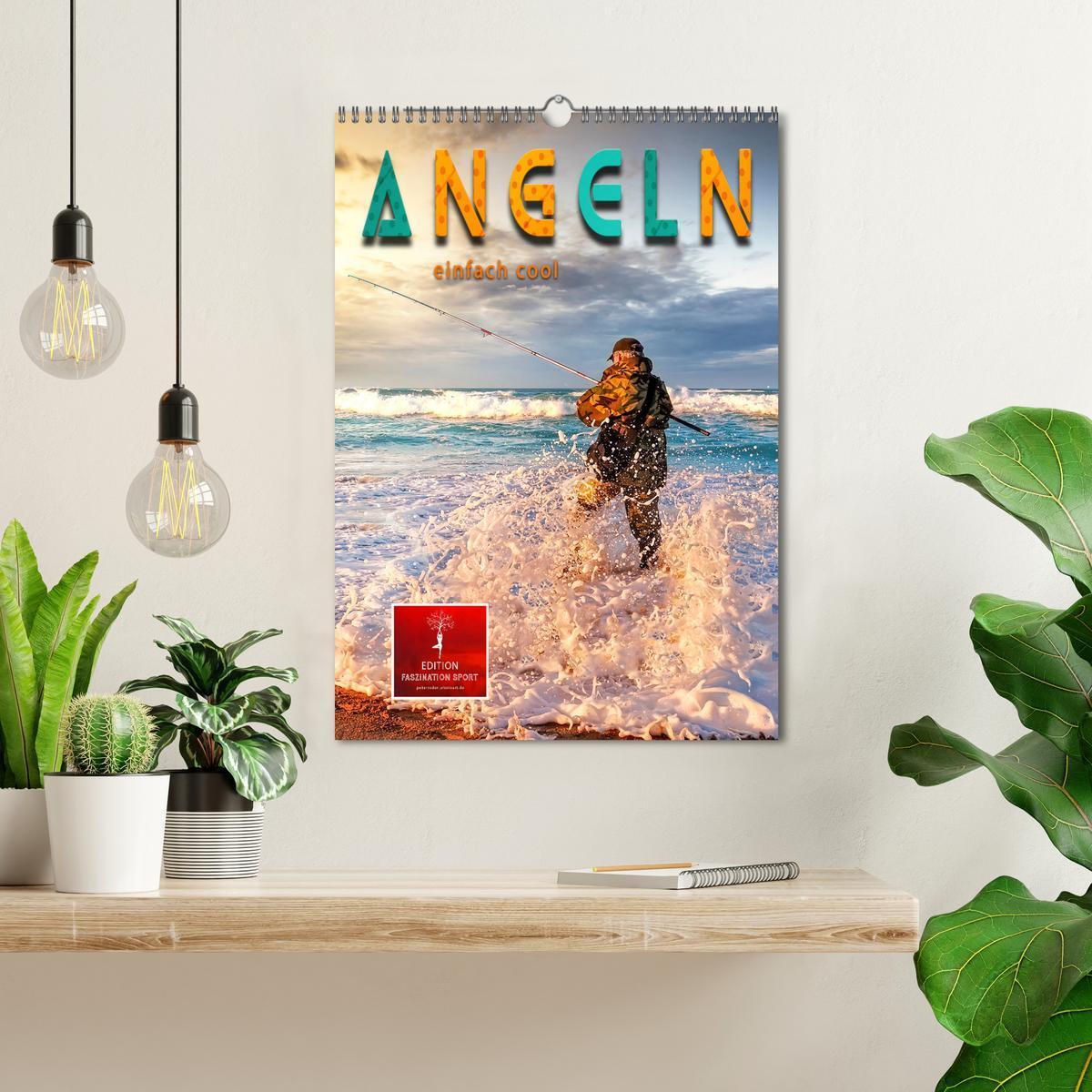 Bild: 9783435911844 | Angeln - einfach cool (Wandkalender 2025 DIN A3 hoch), CALVENDO...