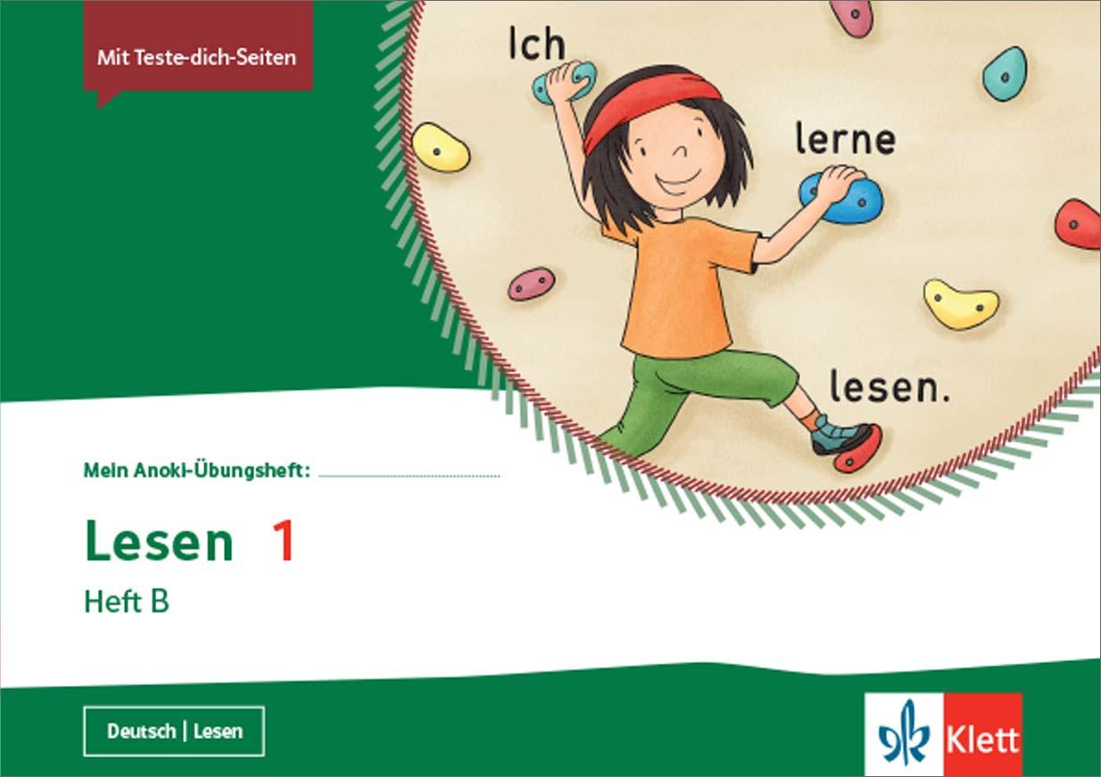 Cover: 9783121621514 | Mein Anoki-Übungsheft. Lesen 1. Heft B. Übungsheft Klasse 1 | 48 S.