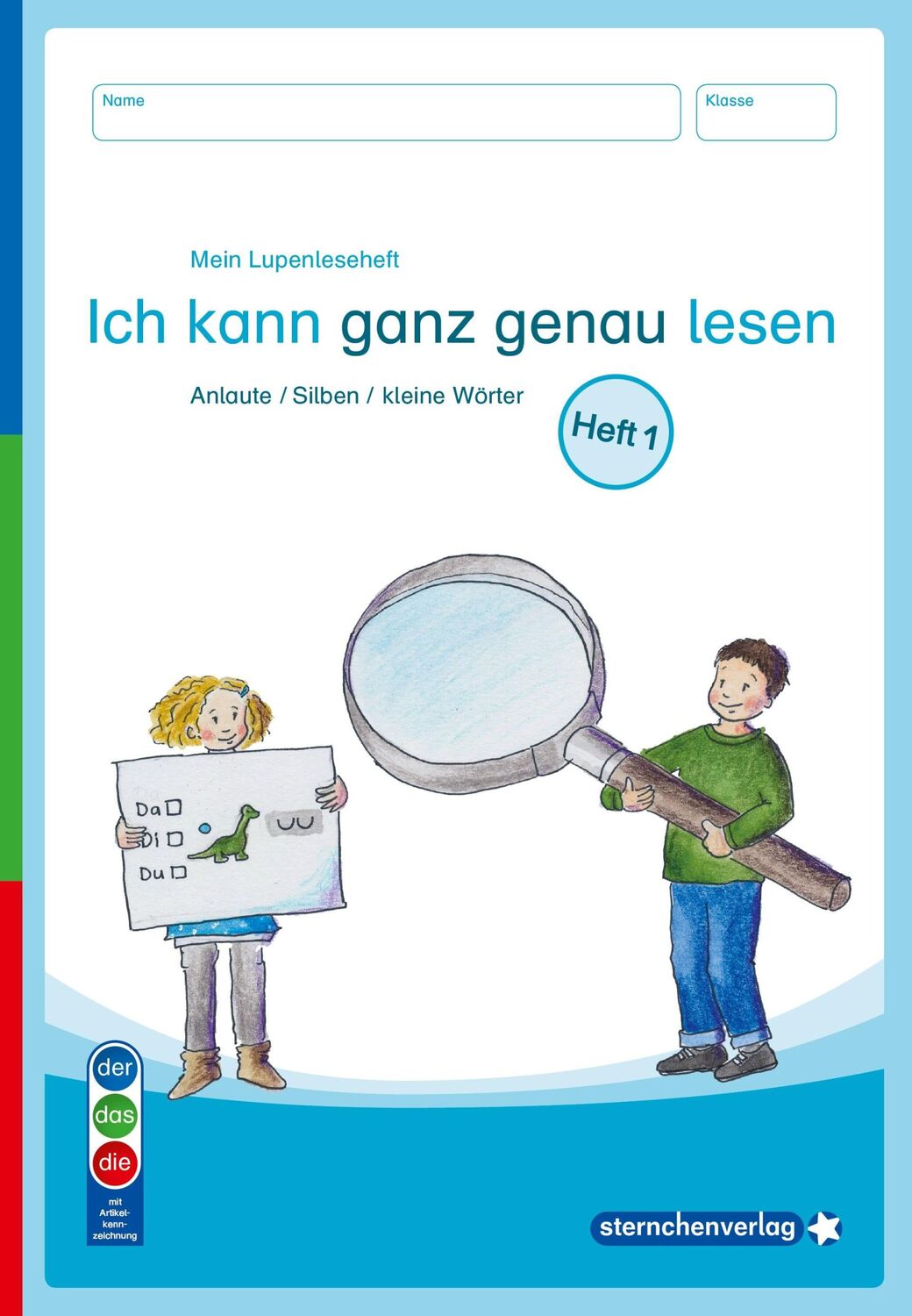 Cover: 9783946904724 | Mein Lupenleseheft 1 - Ich kann ganz genau lesen - Ausgabe mit...