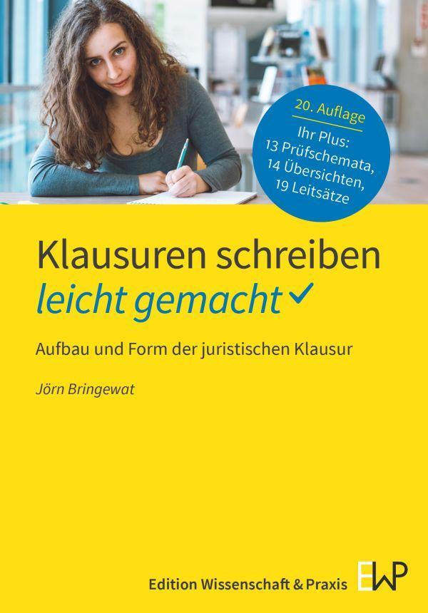 Cover: 9783874403986 | Klausuren schreiben - leicht gemacht | Jörn Bringewat | Taschenbuch