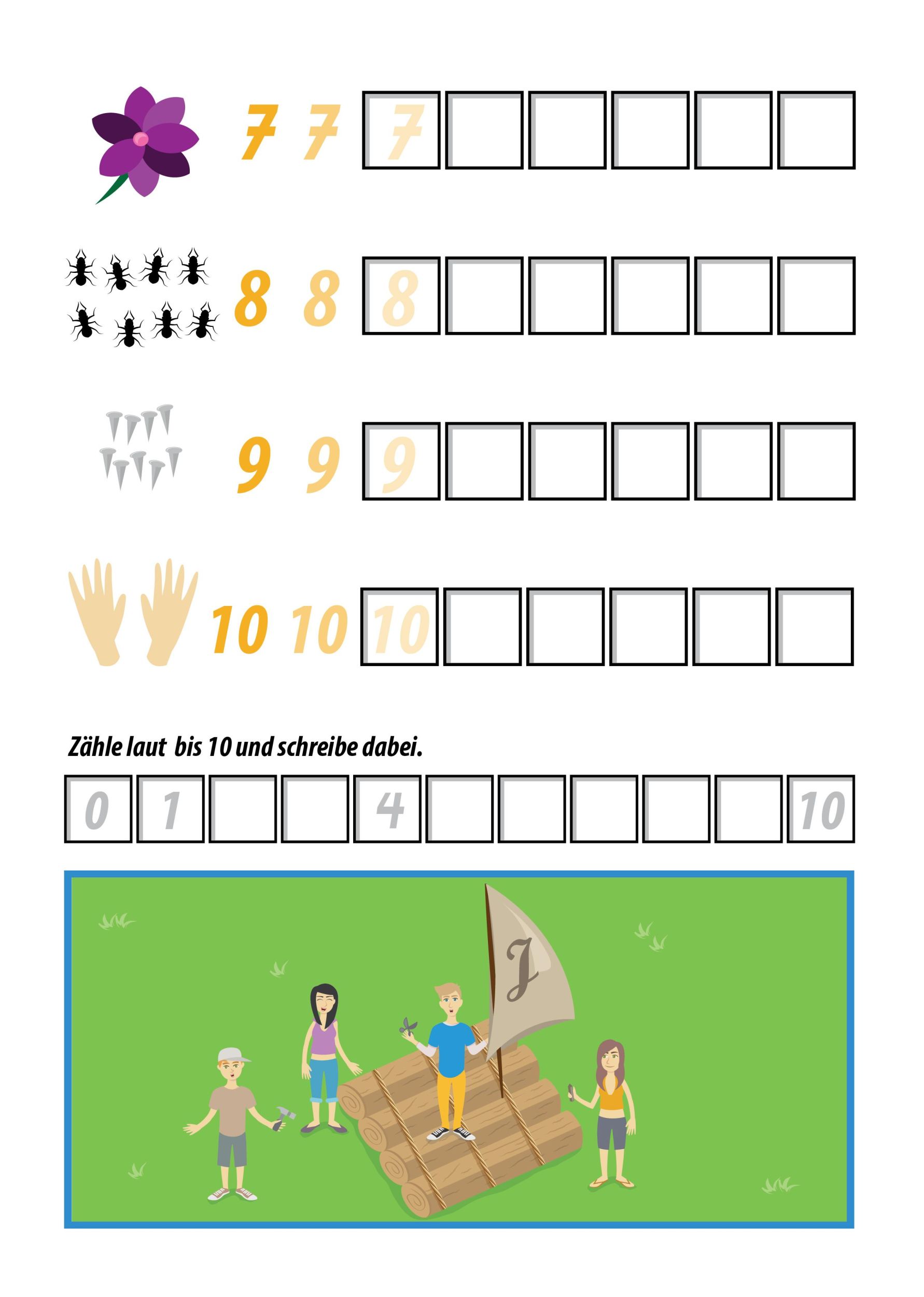 Bild: 9783946641315 | Mathematik Übungsheft Klasse 1 - Erlebnisheft - Addieren und...