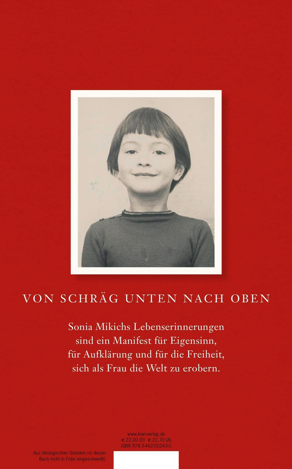 Rückseite: 9783462002430 | Aufs Ganze | Die Geschichte einer Tochter aus scheckigem Haus | Mikich