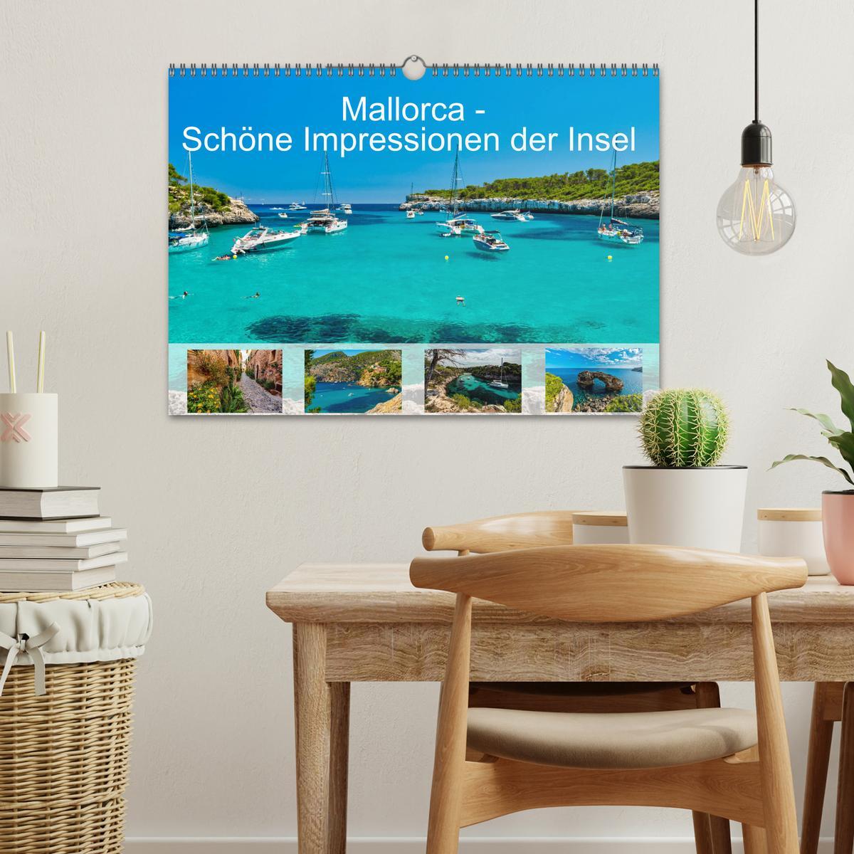 Bild: 9783435279166 | Mallorca - Schöne Impressionen der Insel (Wandkalender 2025 DIN A3...