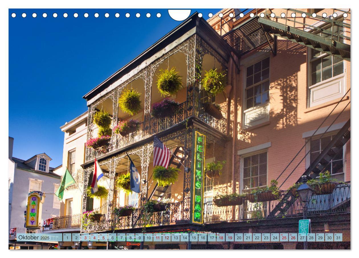 Bild: 9783383853180 | New Orleans Louisiana, USA (Wandkalender 2025 DIN A4 quer),...