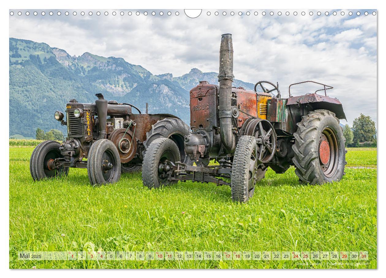 Bild: 9783457194294 | Traktoren ¿ Nostalgie auf dem Bauernhof (Wandkalender 2025 DIN A3...