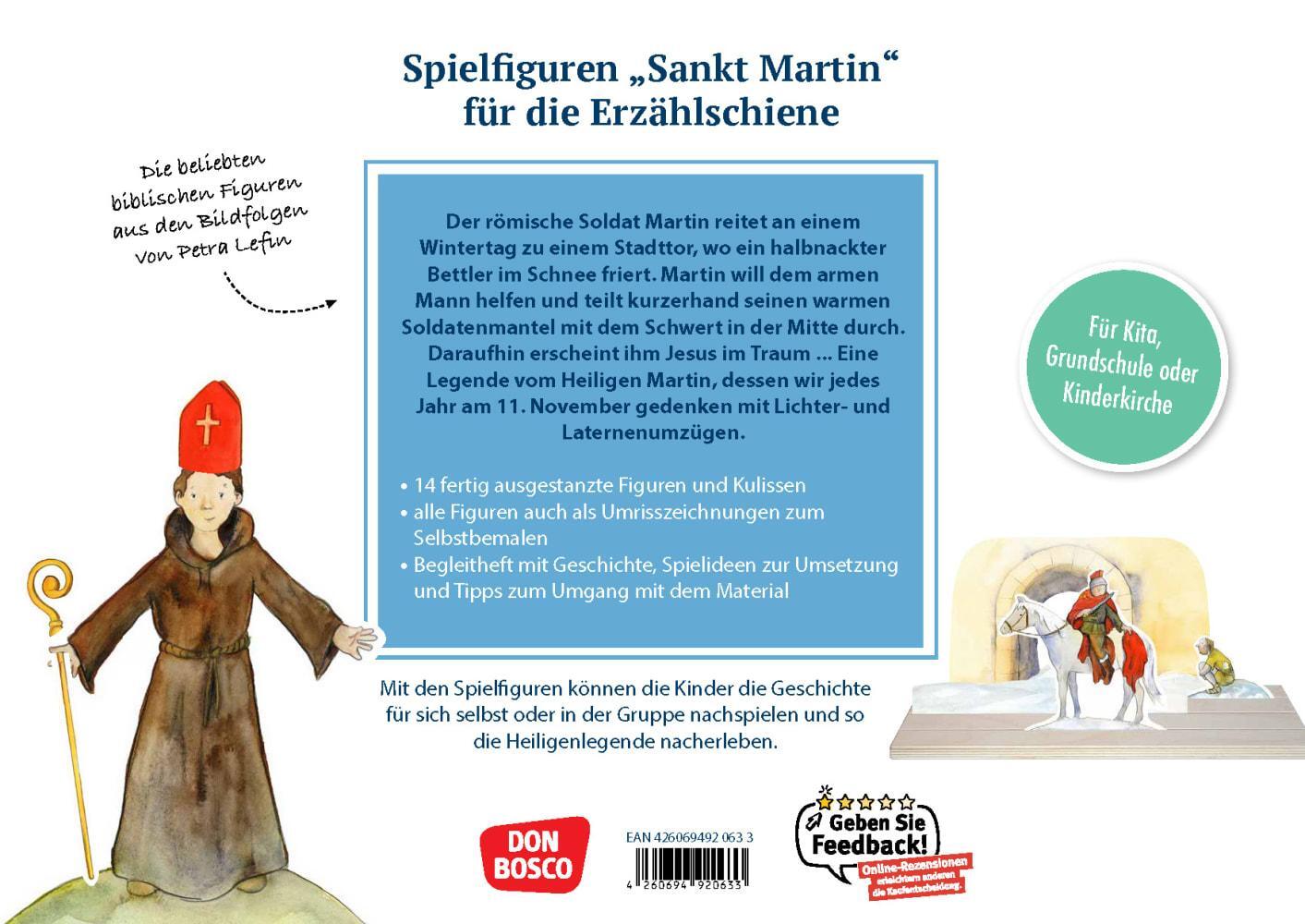 Bild: 4260694920633 | Sankt Martin (Spielfiguren) | Petra Lefin | Broschüre | 8 S. | Deutsch