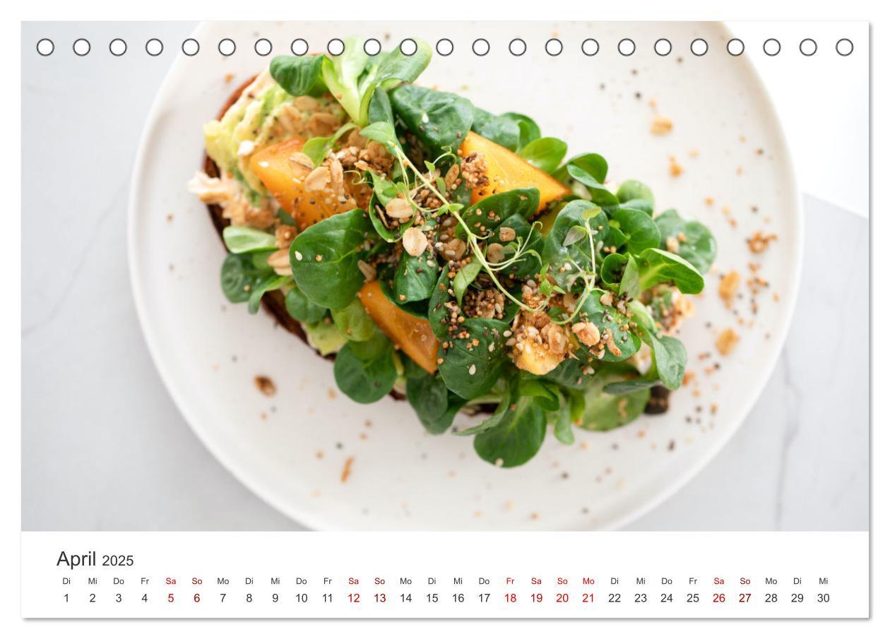 Bild: 9783383936203 | Vegan - Mmmh lecker! (Tischkalender 2025 DIN A5 quer), CALVENDO...