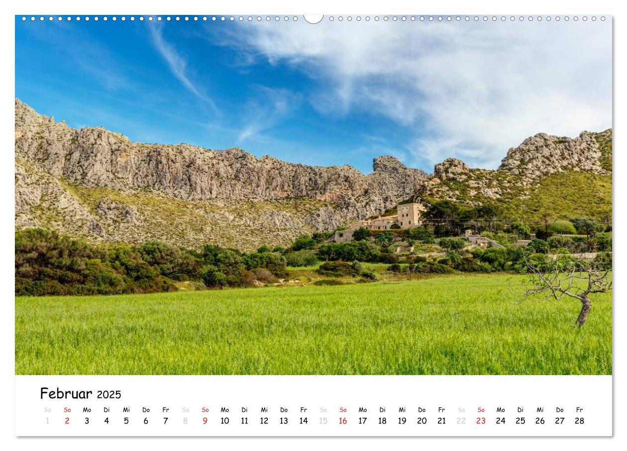 Bild: 9783435609024 | Wildes und romantisches Mallorca (Wandkalender 2025 DIN A2 quer),...